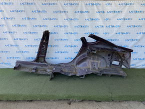 Quarter wing rear right Ford Fusion mk5 13-20 burgundy, with central pillar, butts