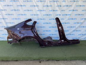 Quarter wing rear right Ford Fusion mk5 13-20 burgundy, with central pillar, butts