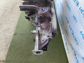 Front quarter left Ford Fusion mk5 13-20 maroon, butts, with central pillar