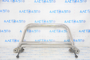 Front bumper guard Toyota Highlander 08-13 chrome, complete with brackets, dented, bumps, bent mount
