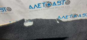 Subaru Legacy 15-19 black floor covering, torn fasteners, dry cleaning required