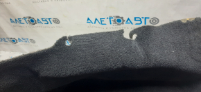 Subaru Legacy 15-19 black floor covering, torn fasteners, dry cleaning required