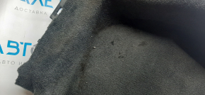 Subaru Legacy 15-19 black floor covering, torn fasteners, dry cleaning required