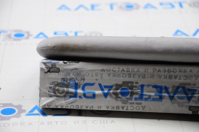 Right visor Hyundai Sonata 11-15 dark gray, without hook, dry cleanable