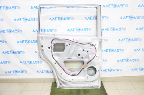 Door bare rear left Toyota Highlander 08-13 silver 1F7, dents, dented