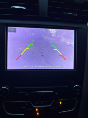 Rear view camera Ford Fusion mk5 17-20 chipped, blurry image