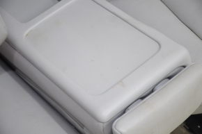 Rear row of seats 2nd row Toyota Highlander 08-13 gray leather, scratches on armrest