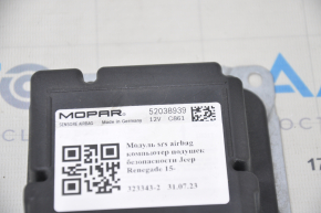 SRS airbag module airbag computer Jeep Renegade 15-
