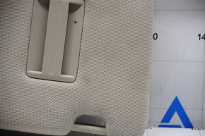 Left visor Hyundai Sonata 15-19 beige, without hook, tears, for dry cleaning