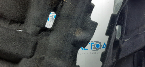 VW Beetle 12-19 black floor covering, torn, needs dry cleaning