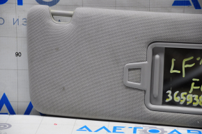 Right visor Hyundai Sonata 15-19 gray, without hook, for dry cleaning