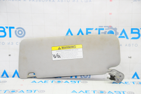 Right visor Hyundai Sonata 15-19 gray, without hook, for dry cleaning