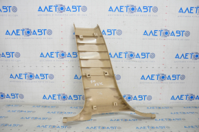 Center pillar trim lower right BMW X3 F25 11-17 beige