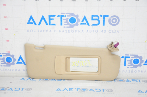 Right visor BMW X3 F25 11-17 beige