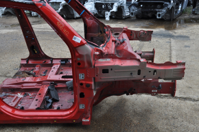 Front right quarter Jeep Renegade 15 - on the body, red, bump on the threshold