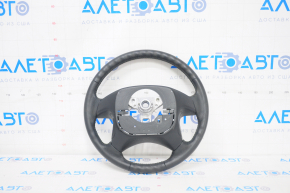 Naked steering wheel Toyota Highlander 08-13 leather black, scratches on leather