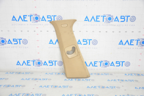 Upper center pillar trim belt left BMW X3 F25 11-17 beige, for dry cleaning