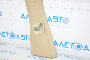 Upper center pillar trim belt left BMW X3 F25 11-17 beige, for dry cleaning