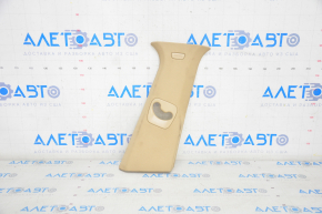 Center pillar trim upper belt right BMW X3 F25 11-17 beige, for dry cleaning