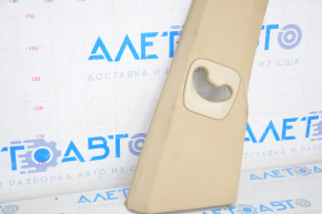 Center pillar trim upper belt right BMW X3 F25 11-17 beige, for dry cleaning