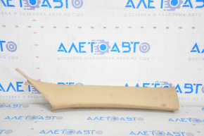 Front pillar trim right BMW X3 F25 11-17 beige, for dry cleaning