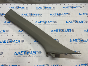 Front pillar trim upper left Toyota Camry v55 15-17 usa gray, scratches