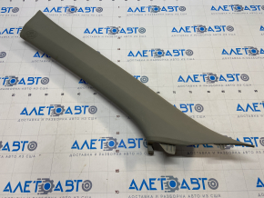 Front pillar trim upper left Toyota Camry v55 15-17 usa gray, scratches