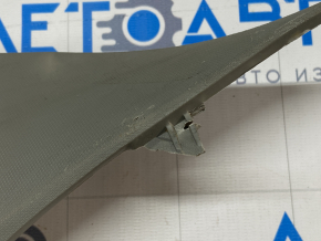 Front pillar trim upper left Toyota Camry v55 15-17 usa gray, scratches, crack in mount