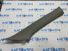 Front pillar trim upper right Toyota Camry v55 15-17 usa gray, scratches