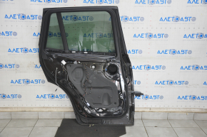Door assembly rear left BMW X3 F25 11-17 black 475M, butts