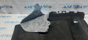 Floor covering front right Ford Fusion mk5 13-20 black, lining peeled off, needs dry cleaning