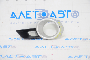 Left fog light frame Toyota Highlander 08-10 worn