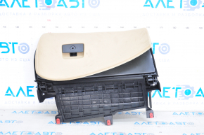 Glove box, glove compartment BMW X3 F25 11-17 beige, came unglued