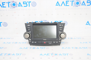 Monitor, display, navigation Toyota Highlander 08-10 JBL, scratches
