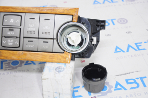 Climate control Toyota Highlander 08-13 car for 3 rows, pokes, broken knob