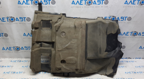 Floor covering front left Ford C-max MK2 13-18 beige, torn fastening, no fastening, for dry cleaning