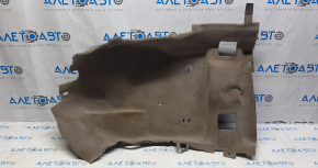Floor covering front left Ford C-max MK2 13-18 beige, torn fastening, no fastening, for dry cleaning