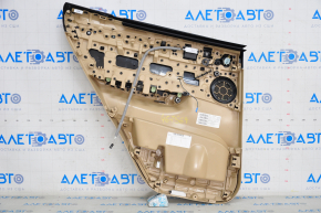 Door trim card rear right BMW X3 F25 11-17 leather beige, scratch