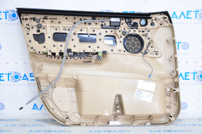 Door trim card front right BMW X3 F25 11-17 leather beige, scratches