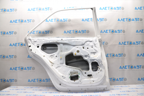 Door bare rear left Toyota Camry v50 12-14 white, painted, putty, rust