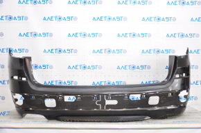 Bare rear bumper BMW X3 F25 11-14 pre-restoration, black, worn, cracks in the mount