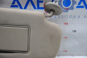 Right visor Jeep Grand Cherokee WK2 11-21 beige, without hook, chip cut off, for dry cleaning