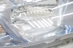 Headlight front right Toyota Highlander 08-10 bare hybrid halogen, sand