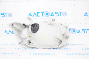 Headlight front left Toyota Highlander 08-10 bare hybrid halogen, sand