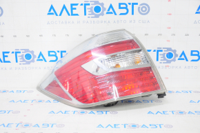 Left headlight Toyota Highlander 08-10 hybrid, halogen, scratches