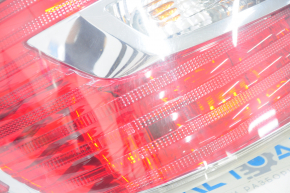 Left headlight Toyota Highlander 08-10 hybrid, halogen, scratches