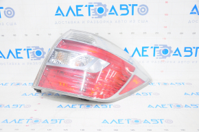 Right headlight Toyota Highlander 08-10 hybrid, halogen, scratches