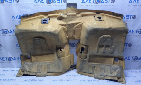Floor covering rear Dodge Dart 13-16 black, dry cleanable