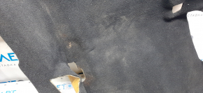 Floor covering rear Dodge Dart 13-16 black, dry cleanable