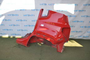 Quarter wing rear left Jeep Renegade 15 - red, dent, bumps